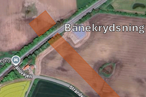 Antvorskov Vandværk banekrydsning