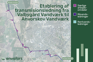 Antvorskov Vandværk oversigtskort