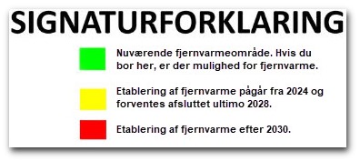 Signaturforklaring på fjernvarmeområder